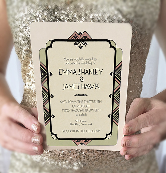 Vintage-Inspired Wedding Invitations: Chic, Modern, and Colorful Designs