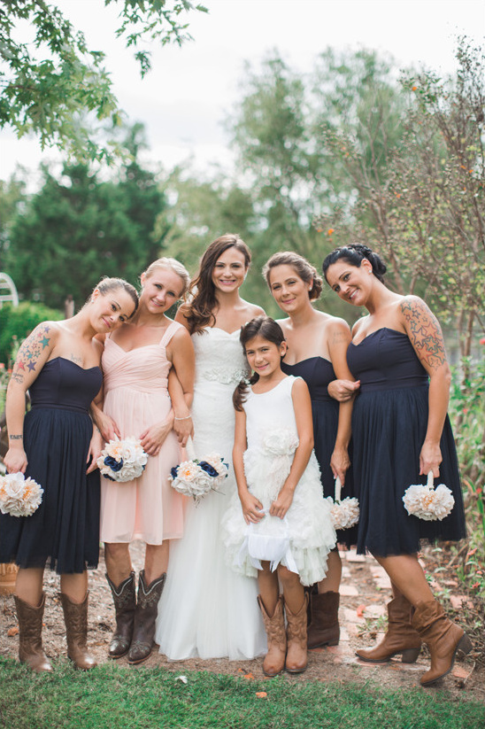 Rustic Barn Wedding: Boots, Backyard Vibes, and Laid-Back Celebration