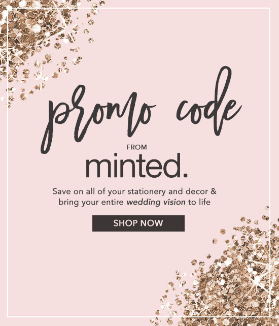 Save 15% on Minted Wedding Invitations & Stationery with Code