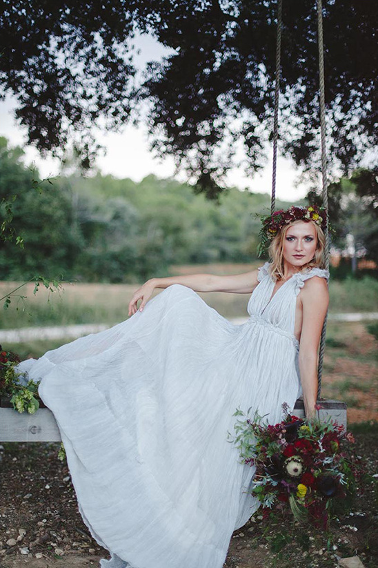 Boho Fall Wedding Inspiration at Mas Terrats, Spain