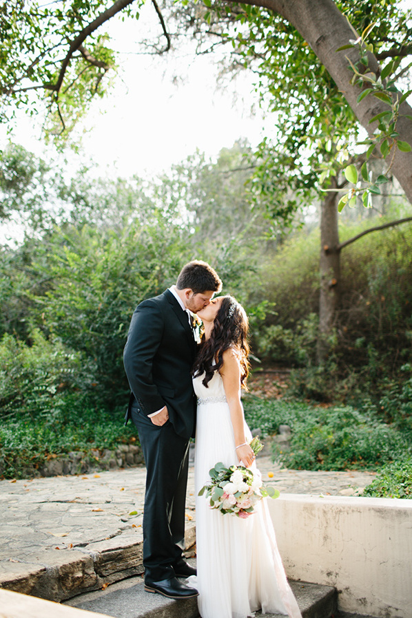 Chic Vintage Gold & Pink Wedding at The Kellogg House, Pomona