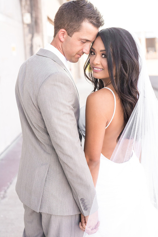 Pink Gold Modern Romance Wedding in Arizona: Budget & Photos