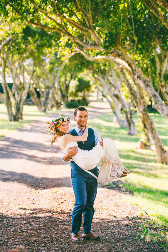 Dreamy Hawaiian Ranch Wedding at Puakea Ranch in Kona