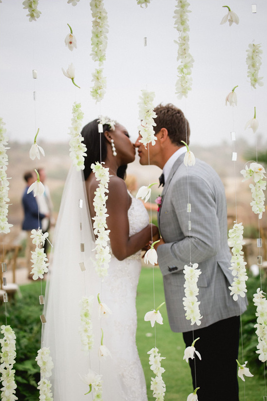 Tropical Wedding in Mexico Survives Hurricane Warning!