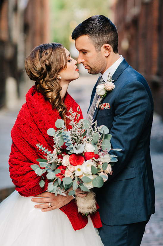 Cozy Winter Wedding Inspiration: Fur, Antlers, and Yurt Magic