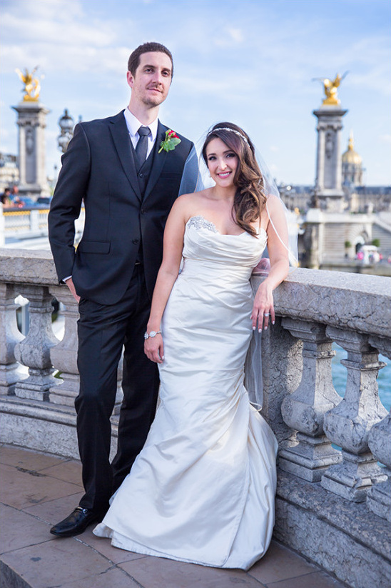 Parisian Black & Gold Wedding: A Romantic Fairytale