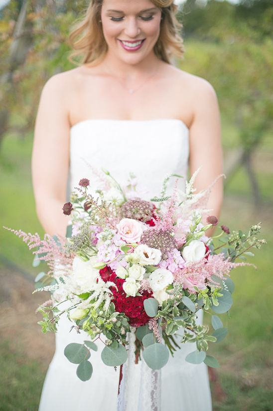 Oklahoma Vineyard Wedding: Pink Romance & German Flair