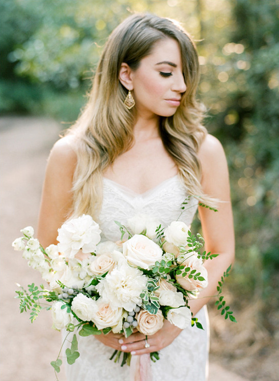Soft and Dreamy Romantic Wedding in Blush and Neutrals Ines Di Santo