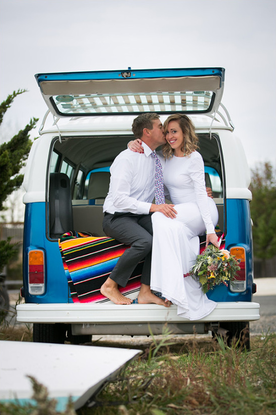 Intimate DIY Beach Wedding Inspiration at The White Whale Motel