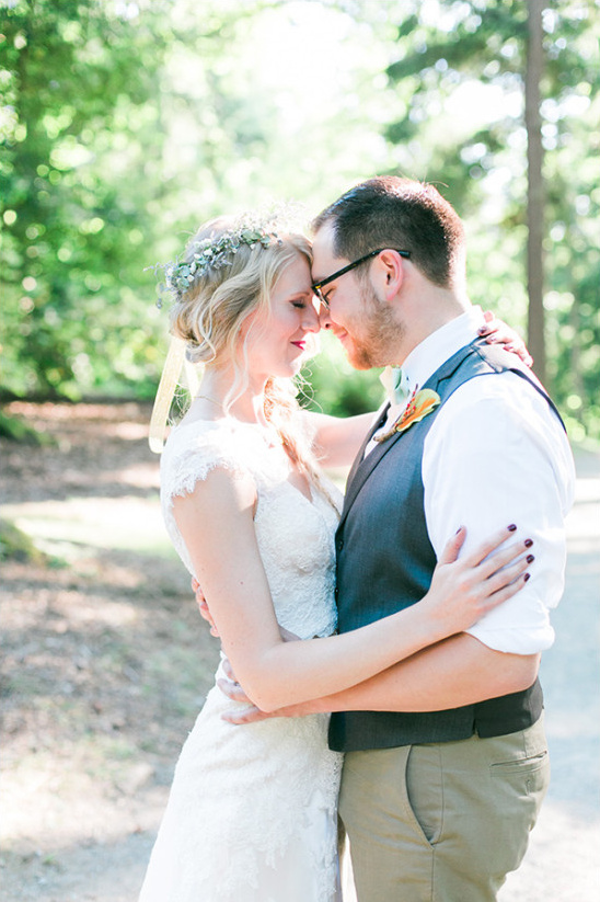 Romantic Seattle Ferry Boat Wedding with DIY Shabby Chic Decor
