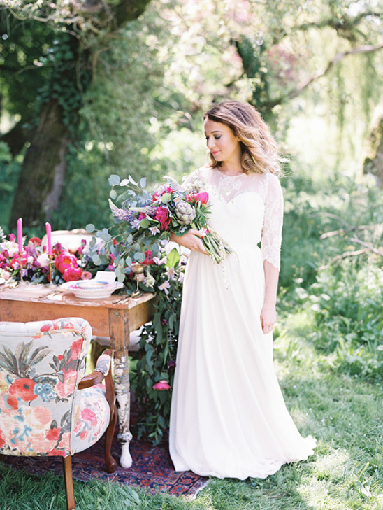 Oscar Wilde Inspired Wedding: Romantic Jewel Tone Shoot