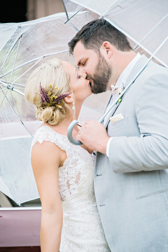Bohemian Fall Wedding: A Rainy Day Proposal Story