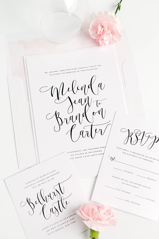 Shine Wedding Invitations: Elegant & Simple Wedding Stationery