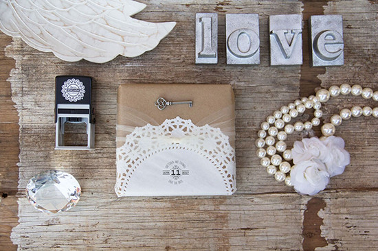 Custom Wedding Stamps & Embossers | Three Designing Women