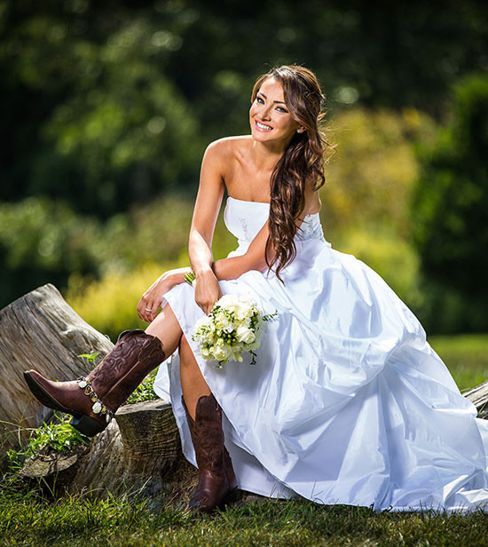 Redneck Couture Boot Bling: Unique Wedding Accessory!