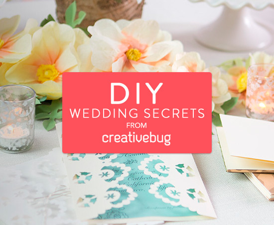 Creativebug: DIY Wedding Projects & Crafting Classes Online