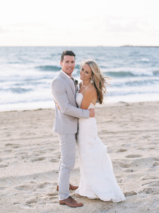 Elegant Beach Wedding in Fremantle, Australia | Real Wedding