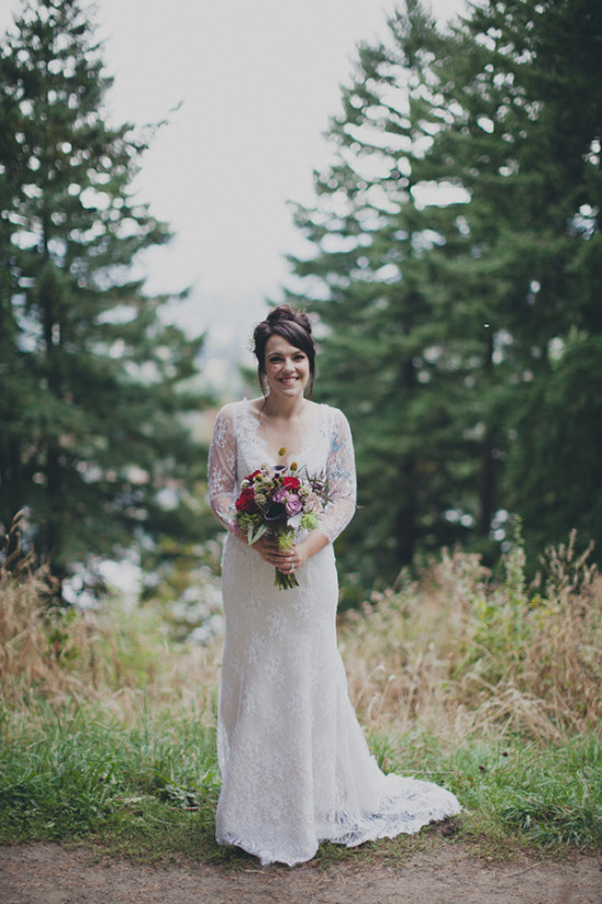 Affordable Portland Woods Wedding: Under $10000 Budget