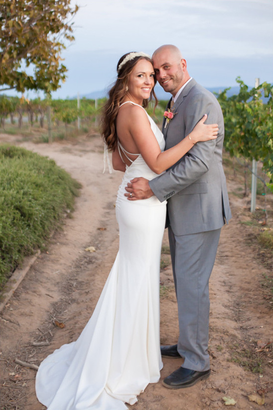 Stylish Relaxed Winery Wedding at Wiens Family Cellars Temecula