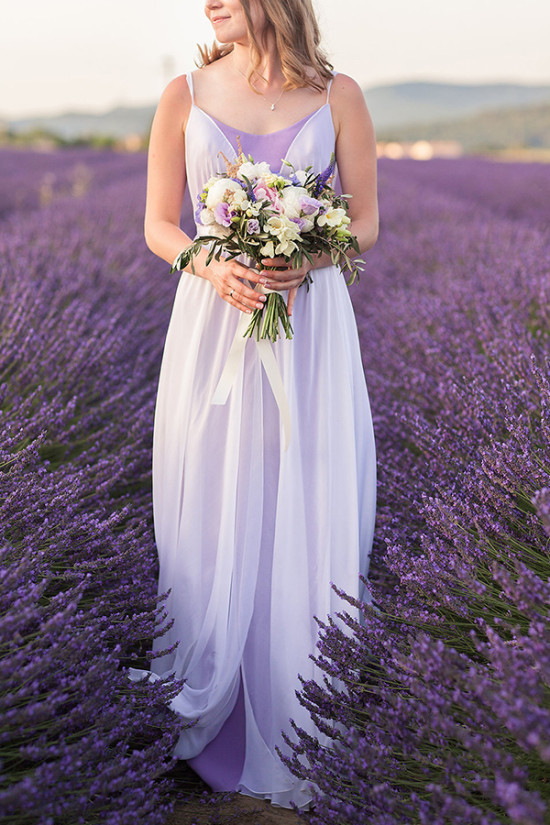 French Château Wedding: Lavender Dreams, Surprise & Unique Bars