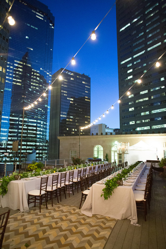 Glamorous Downtown Dallas Wedding: Rooftop Romance & City Views