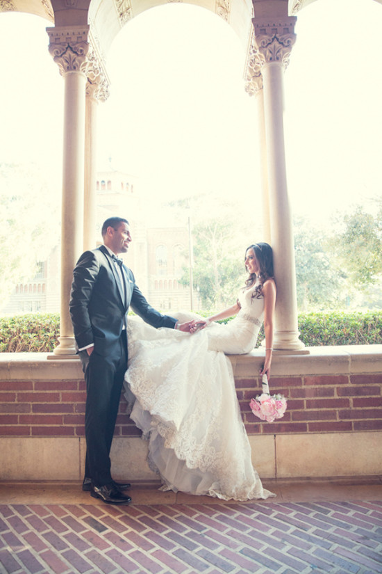 Dreamy Blush Wedding at Fairmont Newport Beach with Romantic Details