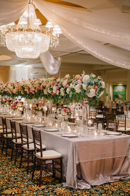 Whimsical Gray & Pink Twinkle Light Wedding: A Dream Come True!