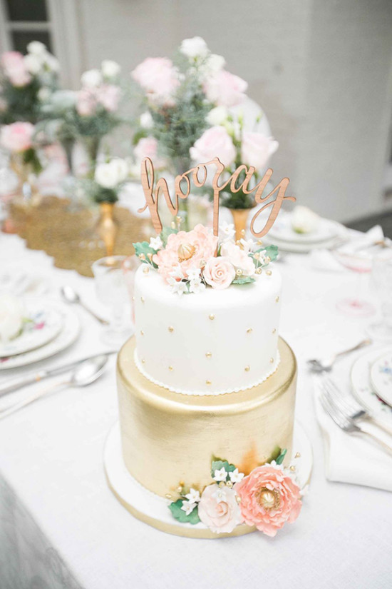 Enchanting Winter Engagement Party with BHLDN Decor & Champagne