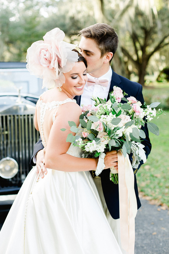 Elegant Southern Wedding Inspiration: Peach, Equestrian & Plantation Charm