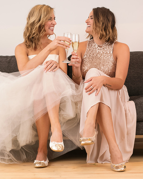Talaria Flats: Foldable Ballet Flats for Wedding Comfort & Style