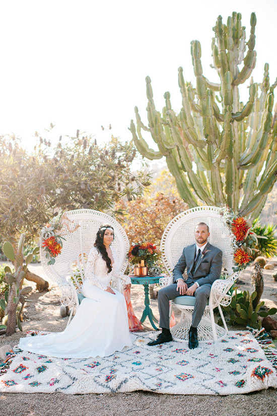 Southwestern Desert Wedding Inspiration: Bold Colors and Rustic Charm