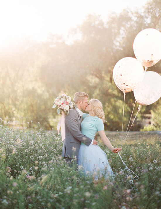 California Engagement Photoshoot: Secondhand Finds & Coastal Views