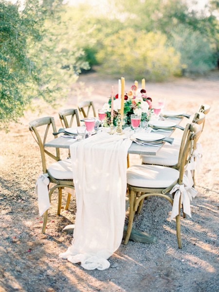 Arizona Desert Wedding Inspiration: Rustic Chic Romance