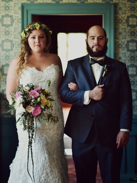 Vintage Glamour Maine Barn Wedding with Family Heirlooms