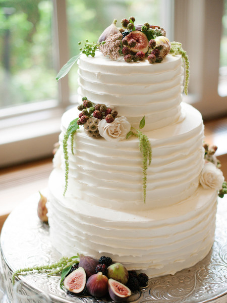 Fun Garden Brunch Wedding with Coffee Bar and Bacon Bar