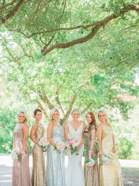 Pink Gold Glitter Glam Wedding: Romantic Sparkle and DIY Details