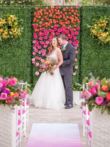 Pink Ombré Wedding Inspiration: Summer Elegance