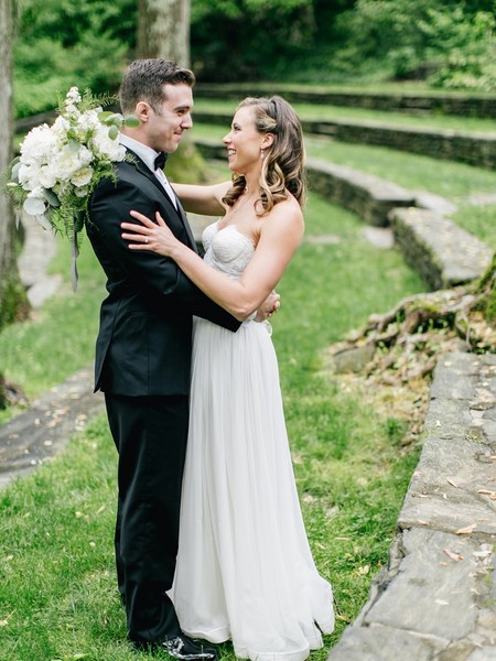 Elegant Green & White Wedding at Anthony Wayne House, Pennsylvania
