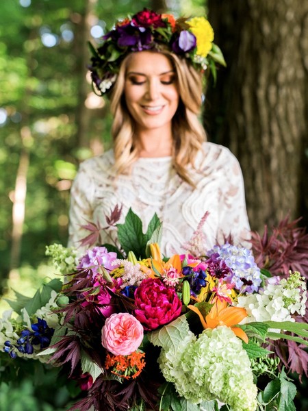 Boho Chic Wedding: Festival-Inspired Style & Real Butterflies