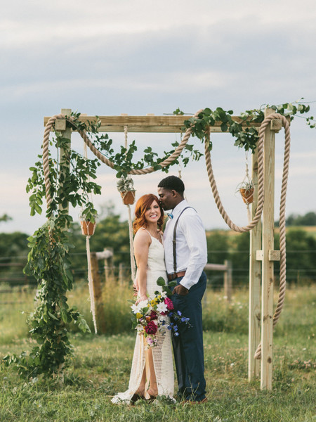 Intimate DIY Farm Wedding: Greenhouse & Local Charm