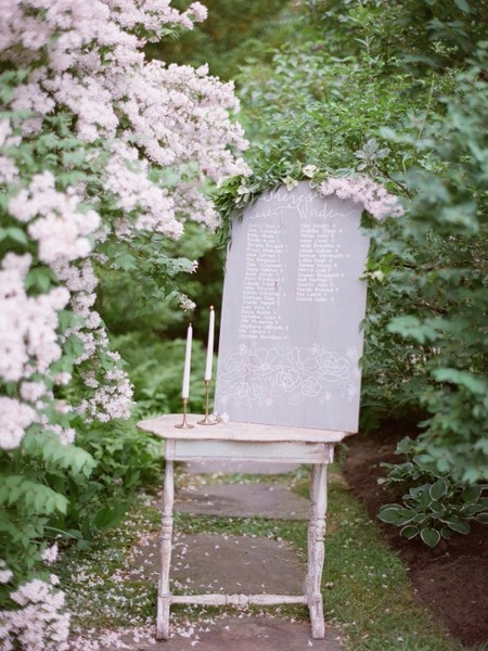 Heavenly Peach and Blue Vintage Garden Wedding Ideas