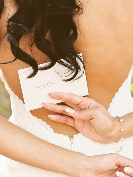 Adorable Disneyland Engagement & Vineyard Wedding with Sweet Details