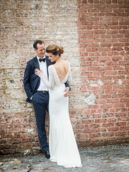 Modern Pensacola Wedding: Tropical Glamour with a Pallas Couture Gown