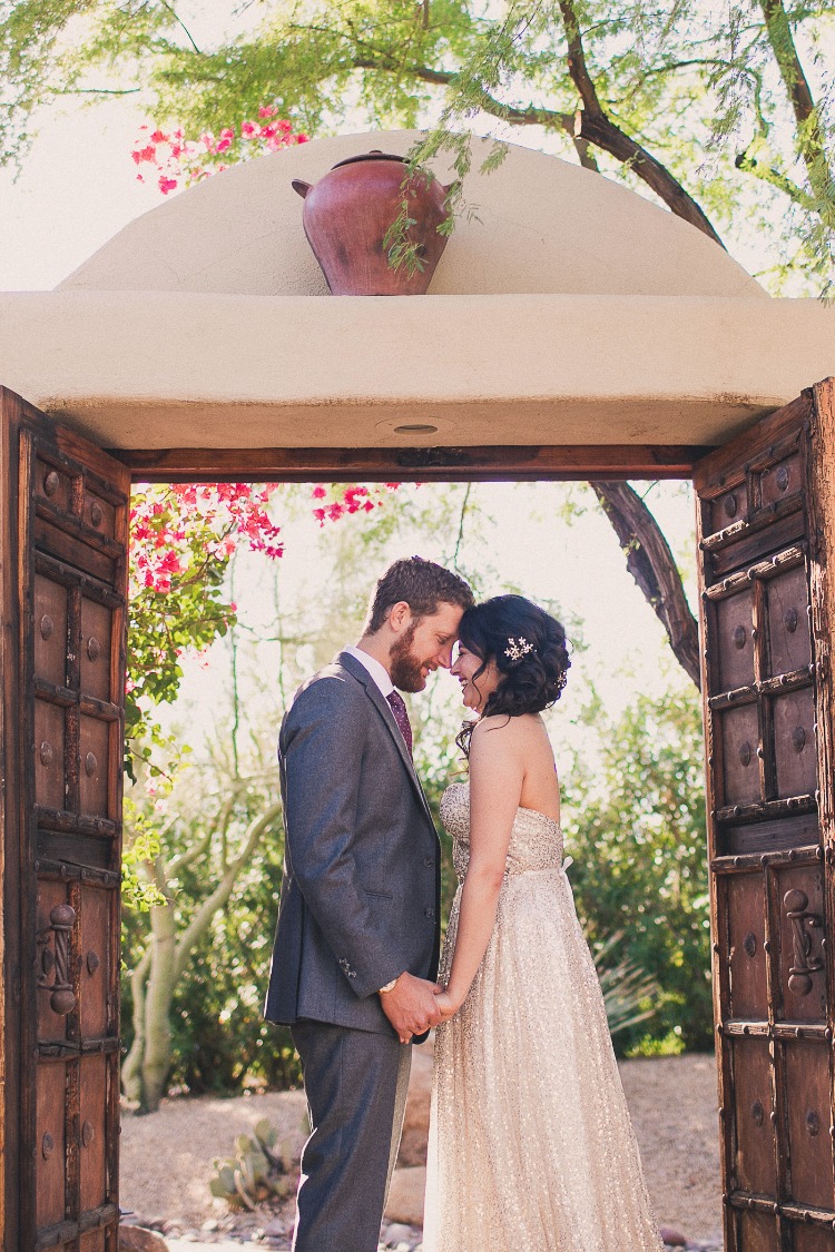 Romantic Industrial Wedding at The Croft Downtown, Phoenix: Arin & Aaron