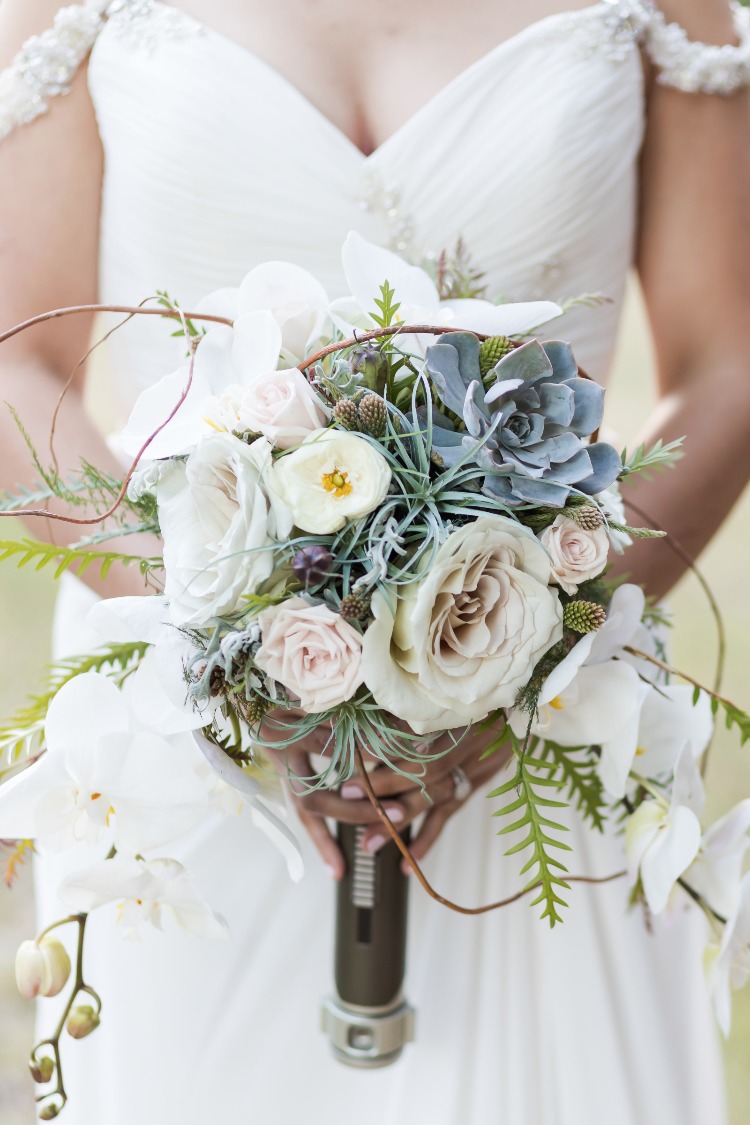 Geek Chic Wedding Inspiration: A Boho Star Wars Fairytale