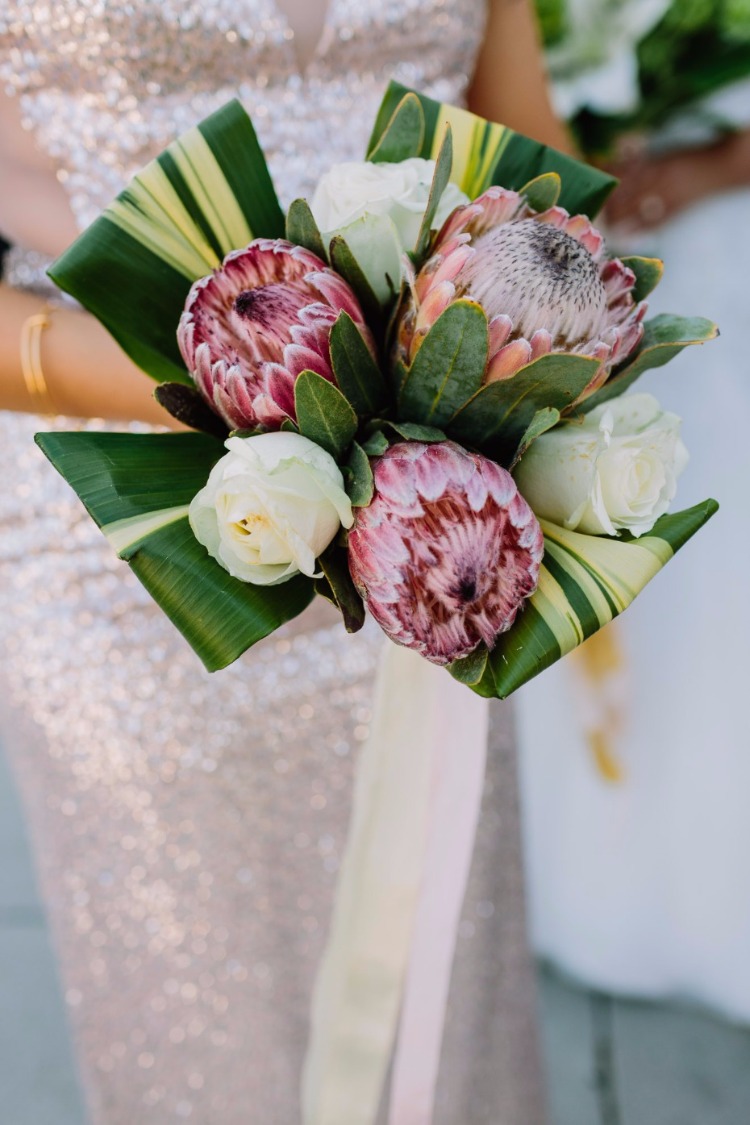 Tropical Art Deco Wedding: Chic Celebration at The Grand Long Beach