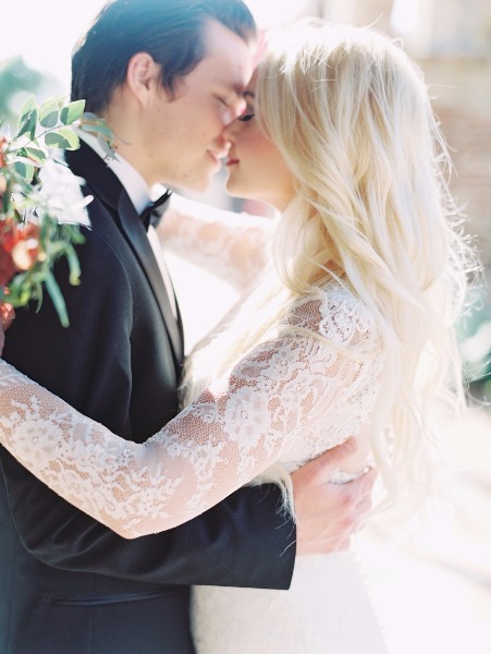Timeless Wedding Inspiration: Allure Bridal Gown at Mission San Juan