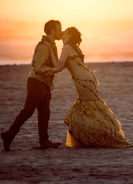 Custom $57,500 Fairytale Wedding Dress: A Woodland Masterpiece