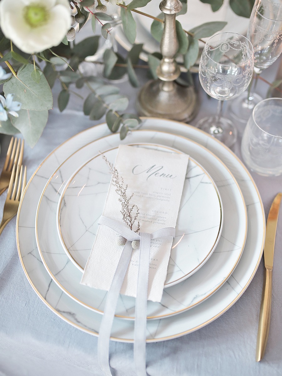 Carrara Marble Wedding Inspiration: Romantic Shoot in an Italian Sculpture Studio