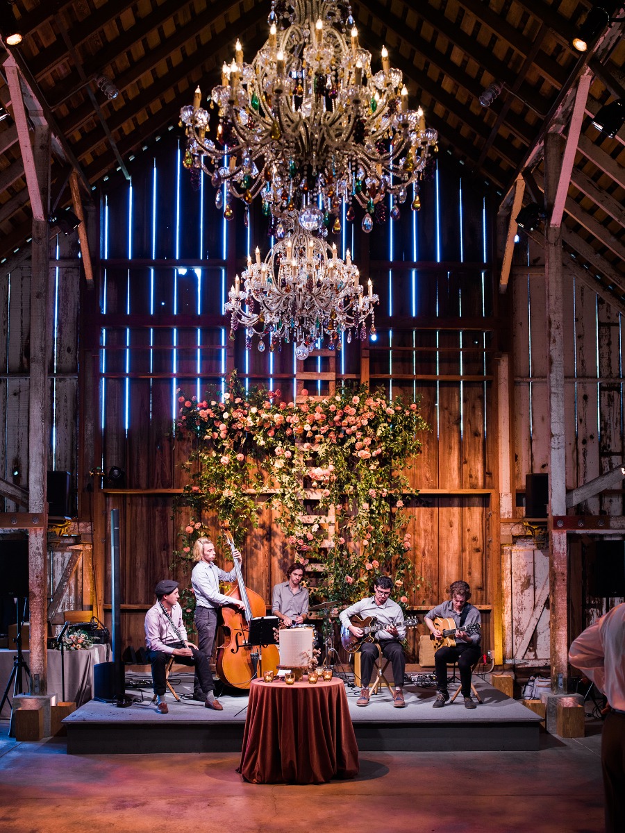Romantic Rustic Peace Barn Wedding in Bolinas California